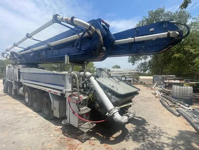 Used 2002 PUTZMEISTER BSF58.20H Concrete Pumps Colorado US | Concrete Pump Depot #1394060