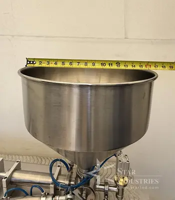 Used PNEUMATIC FILLING MACHINE 300 Piston Fillers California US | Star Industries #1254454