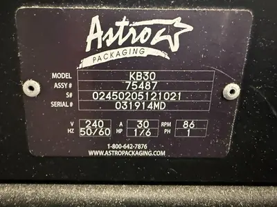 Astro Packaging KB30 Hot Melt Glue Machine 200-240Va STOCK HP-2