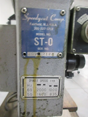 USED SPEEDYCUT TAPPING MACHINES ST-0