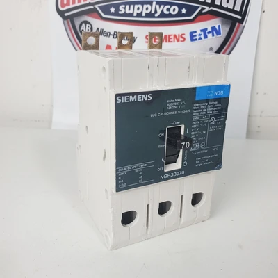 Used Siemens ["NGB3B070", "NGB3B070B"] Miscellaneous Equipment (Electrical & Power) California US | American Industrial Supply Co. #1377011