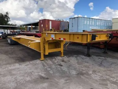 Used A PLUS ISO DROPDECK CHASSIS Chassis Florida US | USA Transequipment #1542507
