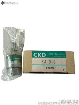Used CKD FJ-0-6 Valves/Fittings Kentucky US | Industrial Parts R Us Inc. #968019