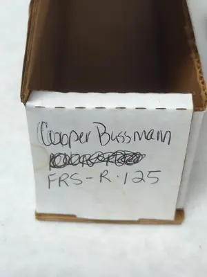 New | in-Stock COOPER BUSSMANN FRS-R-125 Miscellaneous Equipment (Electrical & Power) Ohio US | Surplus Asset Holdings #1209244