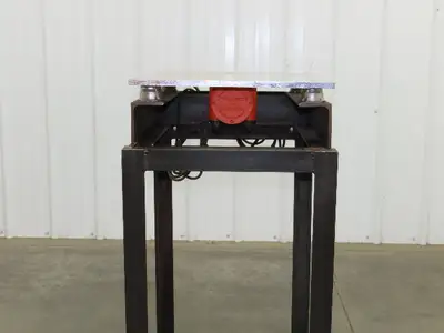 SCR-200 Flat Deck Paper Jogger Shaker Table 18x18" 0-4000 RPM 115V 2500 VPM