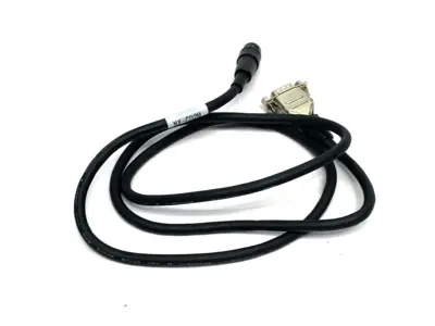USED KEYENCE NETWORK CONVERSION CONTROLLER CABLE, ROUND CONNECTOR