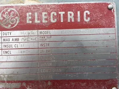 GE 300 HP DC Motor