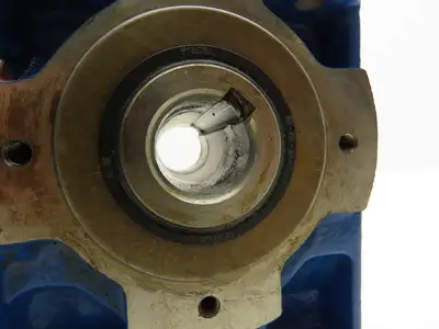 Rossi MR-IV-40-UO2A Worm Gearbox 70:1 Reducer .25kw 20rpm Hollow Shaft IEC 63
