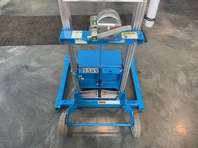 New | in-Stock 2026 GENIE GL-12 MATERIAL LIFT Vertical Mast Lifts Alberta CA | Adcock Equipment #1418126