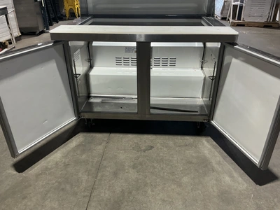Used MOTAK MST-48-18-X 46 7/8" MEGA TOP SANDWICH/SALAD PREP TABLE W/ REFRIGERATED BASE, 115V Food Prep Tables Michigan US | Miedema Asset Management Group #1370068