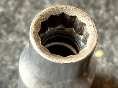 Craftsman 7/16" 12 Point 1/2" Drive Socket V 47501 Made In USA
