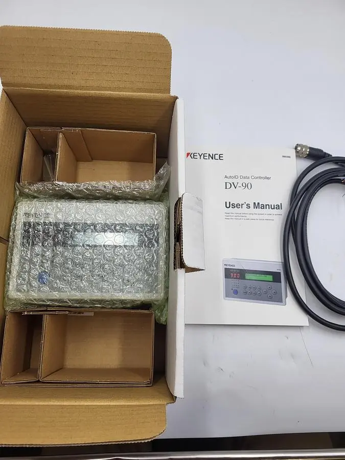 New | in-Stock KEYENCE KEYENCE DV-90PE AUTO ID DATA CONTROLLER *NEW IN BOX* Industrial Controls | ND Industrial Surplus #1216895