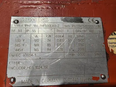 USED SIEMENS 186-7HF000EA0-Z