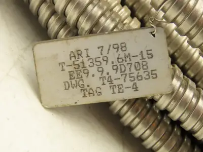 ARI Industries T-51359.6M-15 Aer O Pak Thermocouple w/Heat Resistant Conduit 15m