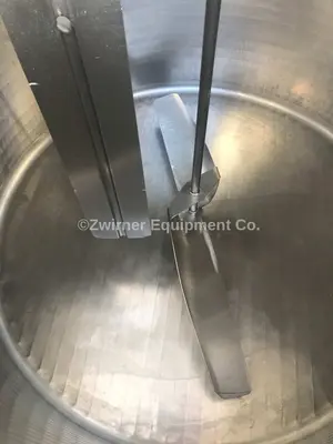 Cherry-Burrell 600 Gallon Stainless Steel, Bridge & Cover Top, Slope Bottom, Pressure Wall Processor