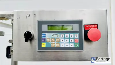 USED INLINE FILLING SYSTEMS SEMI-AUTOMATIC OVERFLOW FILLER