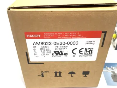 New | in-Stock Beckhoff Servomotor 0.8Nm IP54 9000rpm Servo Motors Michigan US | Maverick Industrial Sales #1481531