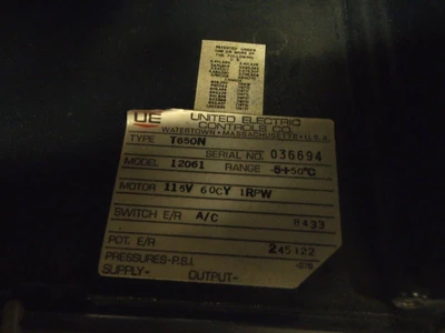Used United Electric T650N Chart Recorders Michigan US | Maverick Industrial Sales #1400870
