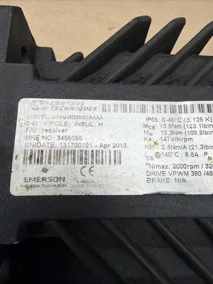 USED Control Techniques 115UMD200CAAAA