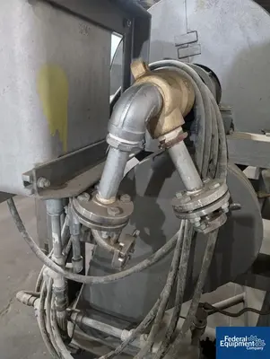USED Gemco 1 cu ft Gemco Double Cone Dryer, 316L S/S