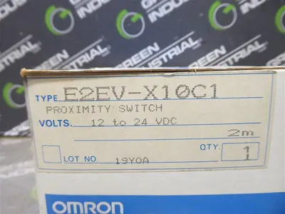 Omron E2EV-X10C1 Proximity Switch 12 to 24 VDC New
