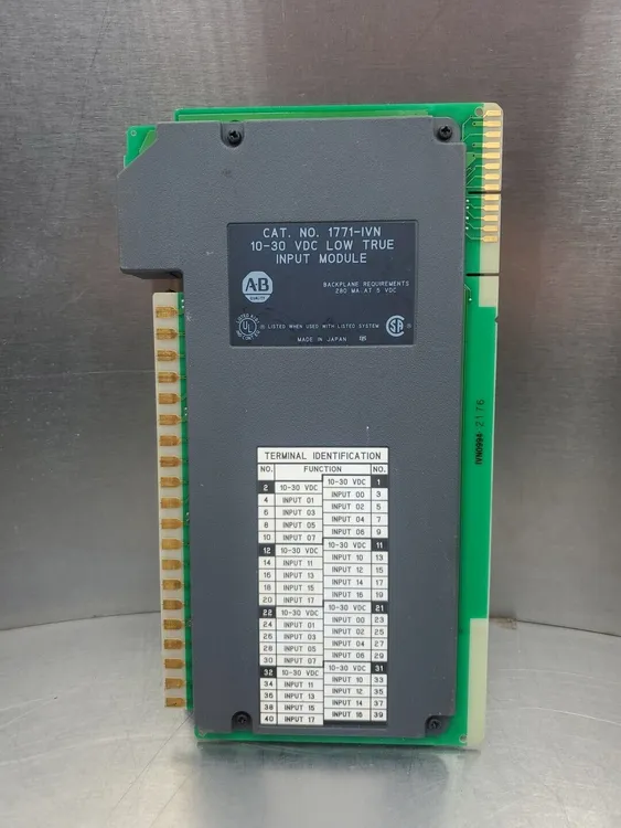 Used Allen-Bradley 1771-IVN PLC Input & Output | Palmetto Automation #1156608