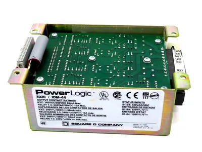 NEW SQUARE D POWER LOGIC 3020-IOM-44 CIRCUIT MONITOR 3020IOM44