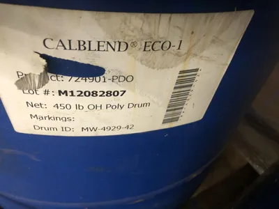 Calblend Eco 1 55 gallon drum barrel of surfactant