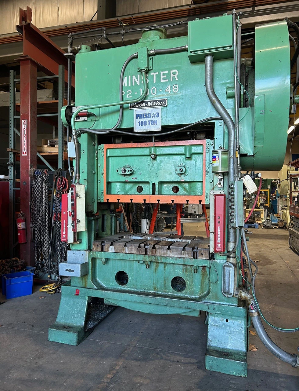 USED MINSTER P2-100-48