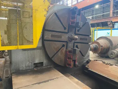 USED WALDRICH SIEGEN WWDK 80 - ROLL LATHE Ø 1900 X 7500 MM