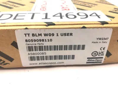 USED ATLAS COPCO TOOLSTALK BLM- TORQUE SOFTWARE TT BLM W09 1 USER
