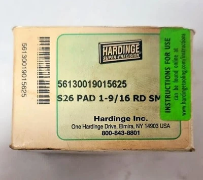 Hardinge S26 Collet Pad Size 1-9/16 RD SM
