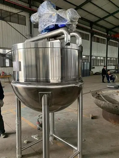 New NEC Stainless Steel  Jacketed and Agitated Cooking & Mixing Kettles