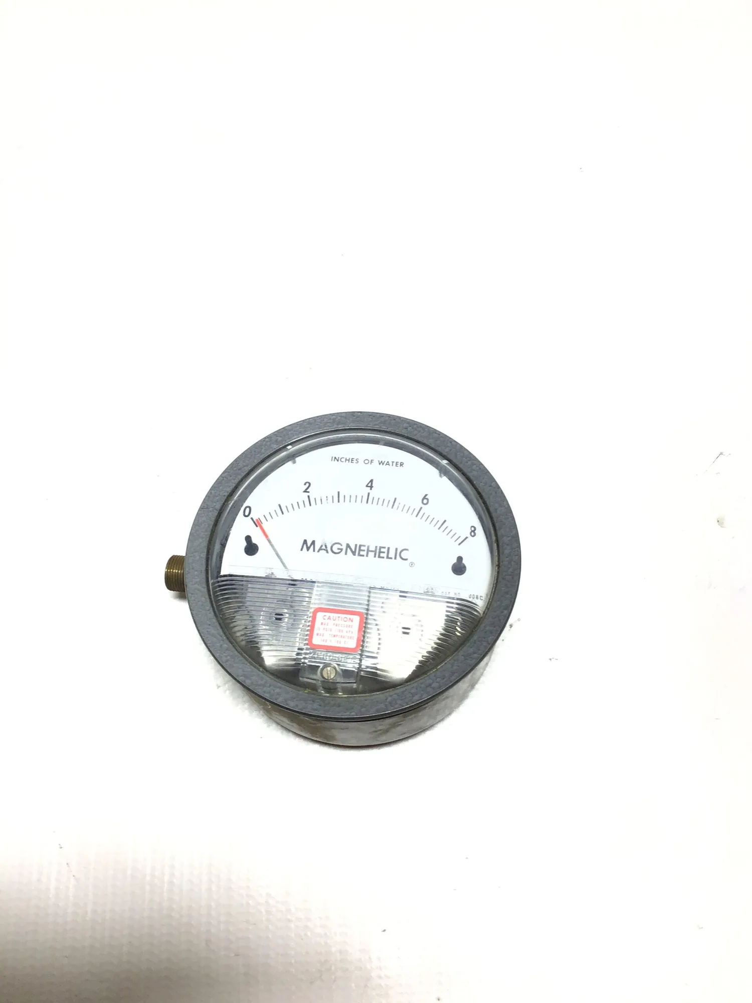 Dwyer 008C Magnehelic Differential Pressure Gauge