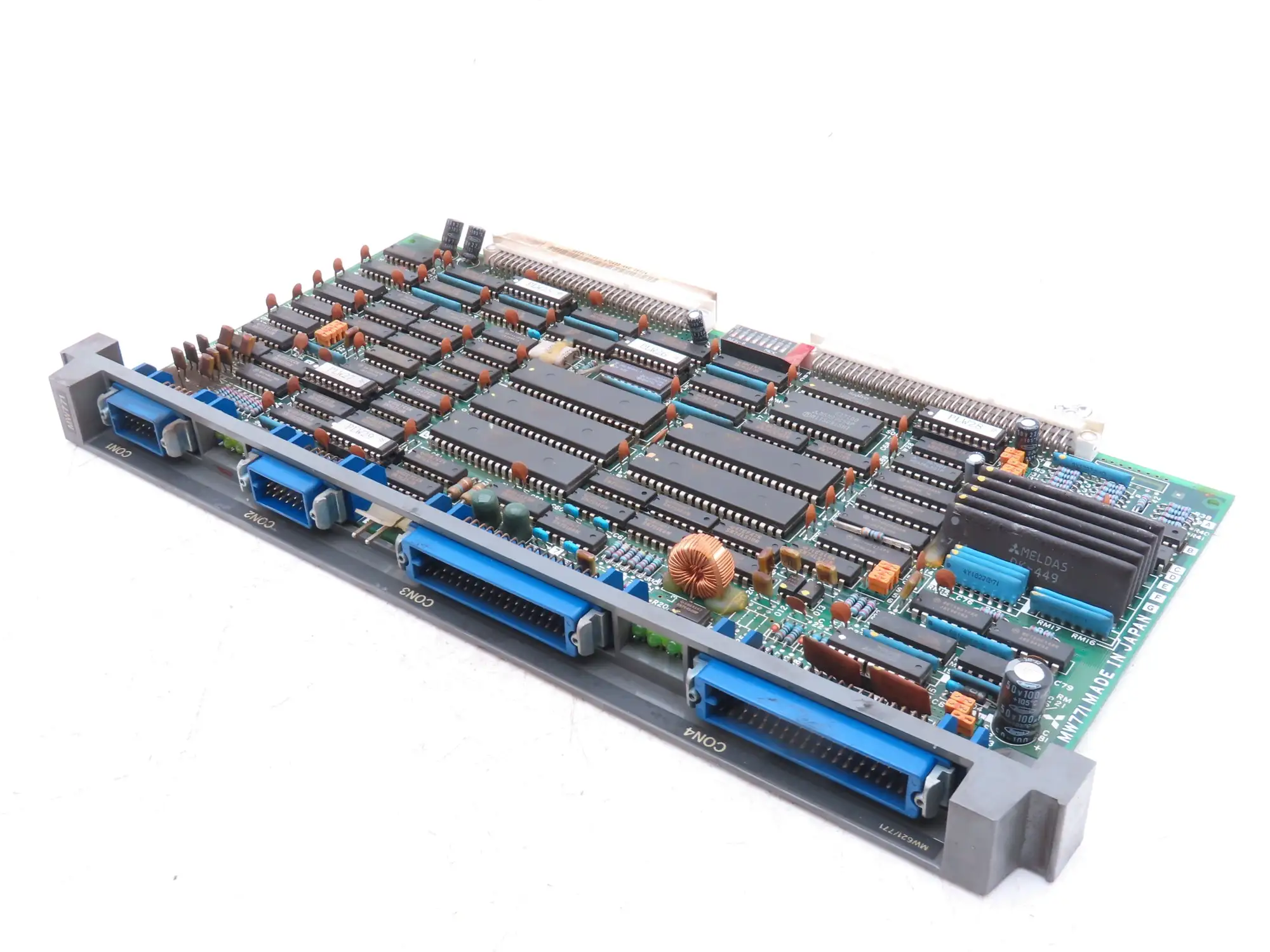 Mitsubishi BN634A234G51 CNC Printed Circuit Slot Rack Card PCB MW771C