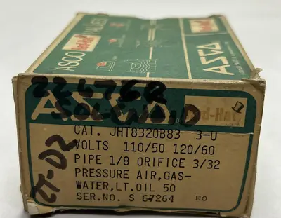 USED ASCO JHT8320B83