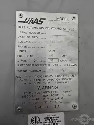 USED 2008 HAAS EC-400PP