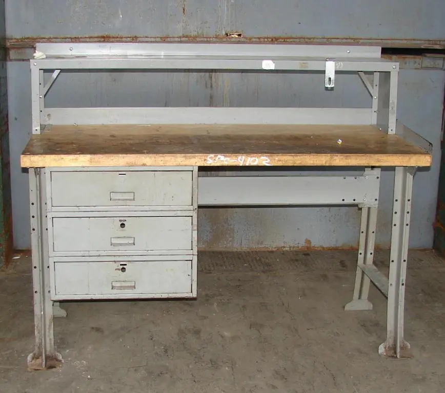 SPC4102  Miscellaneous Equipment work bench, 60" x 28" 1.75" Maple top