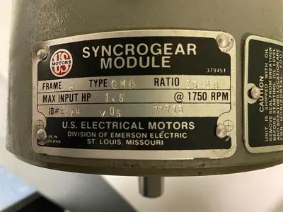 New | in-Stock US MOTORS GMP Speed Reducers | Surplus Asset Holdings #1204400