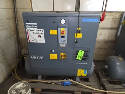 2016 ATLAS COPCO GX7FF EP rotary screw air compressor | Levy Recovery Group (1)