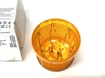 New | in-Stock Siemens Continuous Light Element, 70mm Yellow, 12-230V AC/DC Light Source Equipment Michigan US | Maverick Industrial Sales #1397301
