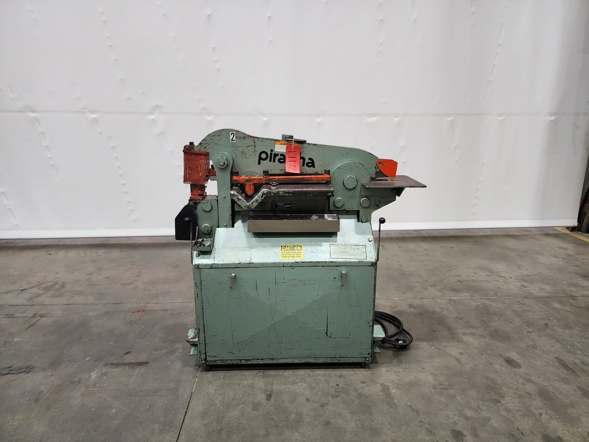 Piranha 36 Ton Ironworker, Model P-36