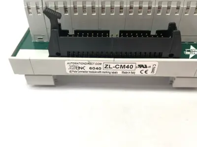 USED AUTOMATIONDIRECT ZIPLINK CONNECTION MODULE 40-POLE