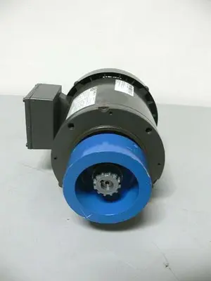 USED WEG 00156ES3EB56C 1.5 HP MOTOR VERTICAL MAGNETIC DRIVE