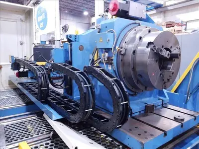 DEHOFF 31020RT-BTA ROTATING TAILSTOCK PRECISION DEEP HOLE CNC DRILLING MACHINE