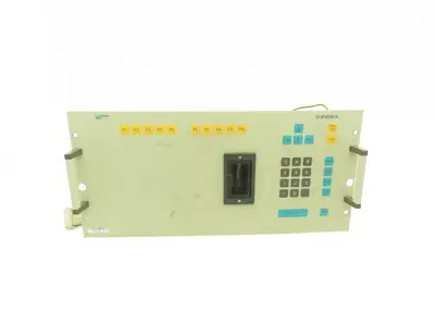 Schenck CAB 750 Face Plate with Keypad Operator Station & AECV700 Circuit Board