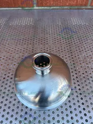 USED GLACIER TANKS B3115MP-G600-150 BOWL REDUCER 1 1/2" TO 6" SANITARY FITTINGS