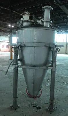 SPC8307  Bin Hopper Silo 40 cu.ft., bulk storage bin, Stainless Steel