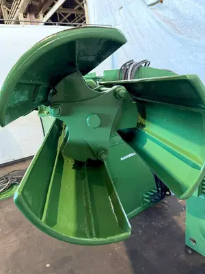 10,000 LBS X 48” X 72" OD ASC MODEL #10D48D22/5H200 DOUBLE END COIL REEL UNCOILER: STOCK #23383
