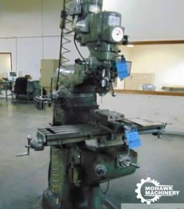 3 HP SHARP "LMV" VERTICAL TURRET MILL w/SOKKI DIGITAL READOUTS - 9” X 42” TABLE